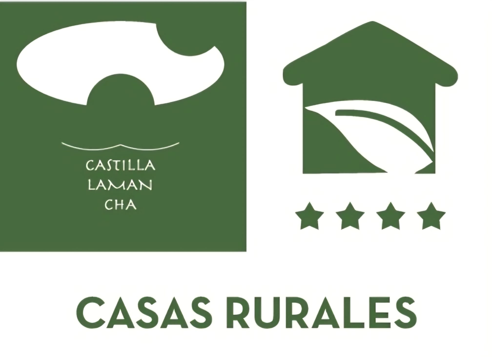 Distintivo 4 Estrellas - Casas Rurales Castilla-La Mancha